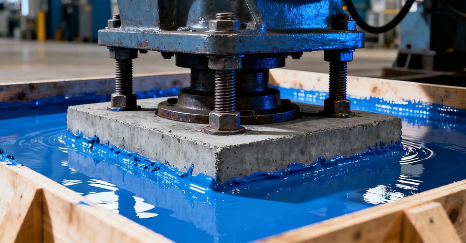 Grauteamento com Poliuretano: Por Que Substituir Cimento em Bases de Máquinas Industriais | Blog Grauteamento com Poliuretano: Por Que Substituir Cimento em Bases de Máquinas Industriais | Blog